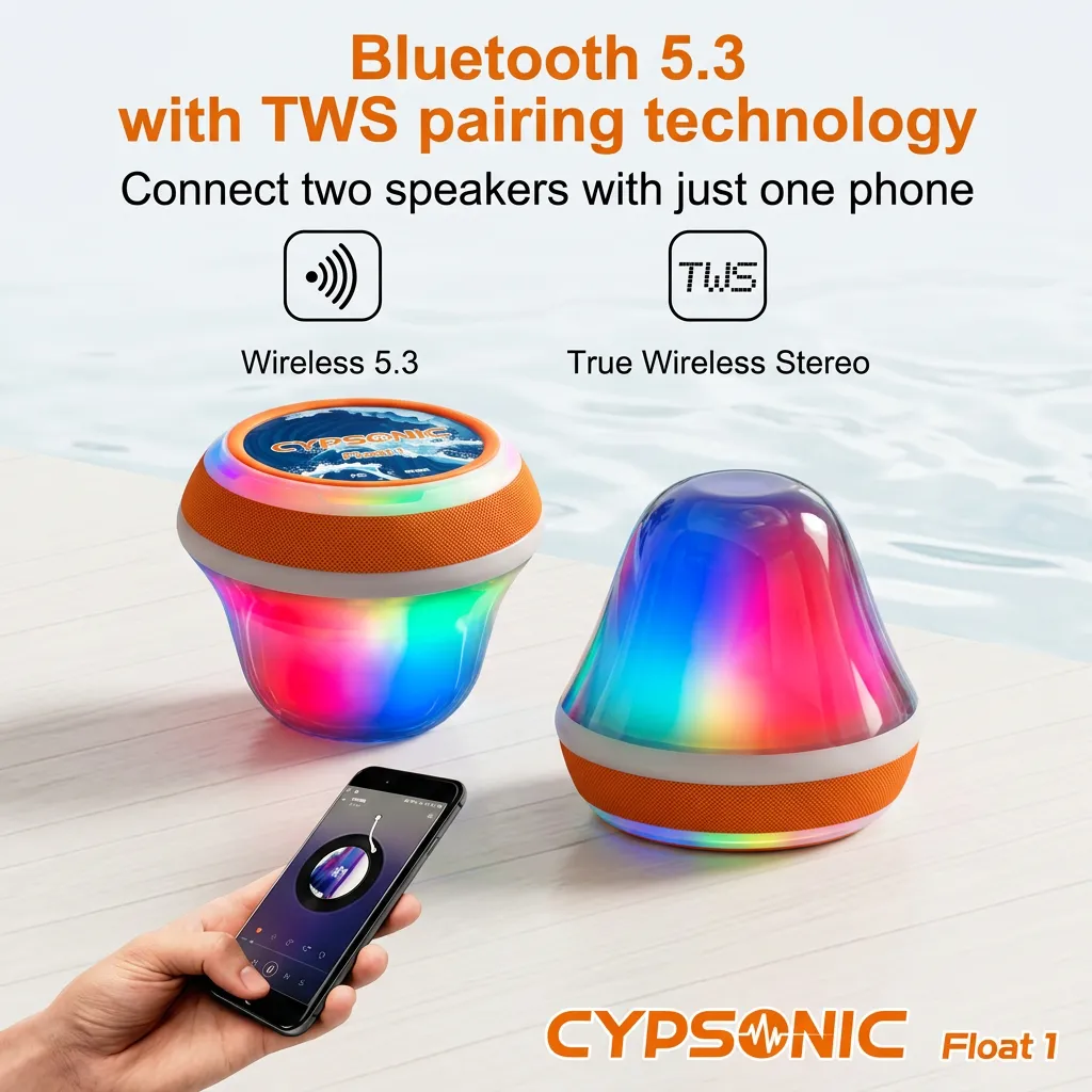 Float 1 Swimming Pool Speaker Floating Speaker
